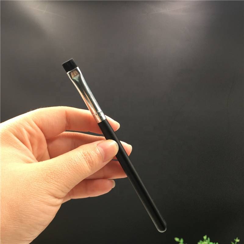 Free Sample Custom Logo Flat Eyebrow Makeup Brushes